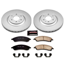 Load image into Gallery viewer, Power Stop 04-09 Cadillac SRX Front Z17 Evolution Geomet Coated Brake Kit
