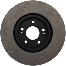 Load image into Gallery viewer, StopTech Power Slot 03-06 Evo 8 &amp; 9 Slotted Left Front Rotor
