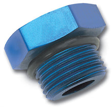 Load image into Gallery viewer, Russell Performance -8 AN Straight Thread Plug (Blue)
