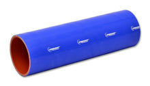 Load image into Gallery viewer, Vibrant 4 Ply Reinforced Silicone Straight Hose Coupling - 2in I.D. x 12in long (BLUE)
