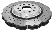 Load image into Gallery viewer, DBA 15-20 Volkswagen Golf R 3.6L Front 5000 Series Cross Drilled Rotor w/Silver Hat
