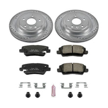 Load image into Gallery viewer, Power Stop 14-18 Cadillac CTS Rear Z23 Evolution Sport Brake Kit

