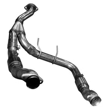 Load image into Gallery viewer, Kooks 11-14 Ford F150 Eco Boost 3.5L V6 3in SS GREEN Cat Turbo Down Y-Pipe
