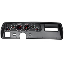 Load image into Gallery viewer, Autometer Designer Black 70-72 Chevelle SS/El Camino Dash Kit 6pc Tach/ MPH/ Fuel/ Oil/ WTMP/ Volt
