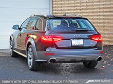 Load image into Gallery viewer, AWE Tuning Audi B8.5 All Road Touring Edition Exhaust - Dual Outlet Diamond Black Tips
