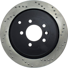 Load image into Gallery viewer, StopTech 05-09 Land Rover LR3 / 06-13 Land Rover Range Rover Sport Drilled Left Rear Cryo Rotor
