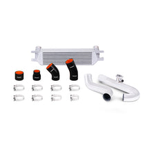 Load image into Gallery viewer, Mishimoto 2015 Ford Mustang EcoBoost Performance Intercooler Kit - Silver Core Polished Pipes
