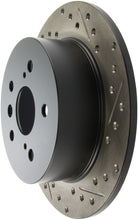 Load image into Gallery viewer, StopTech Sport Drilled &amp; Slotted Rotor - Rear Left
