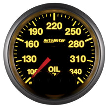 Load image into Gallery viewer, Autometer Elite 52mm 100-340 Deg F Oil Temp Peak &amp; Warn w/ Electronic Control Gauge
