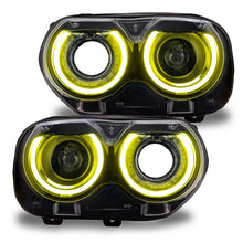 Load image into Gallery viewer, Oracle 15-21 Dodge Challenger RGB+W Headlight DRL Upgrade Kit - ColorSHIFT+W
