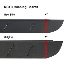 Load image into Gallery viewer, Go Rhino RB10 Slim Running Boards 57in. Cab Length - Tex. Blk (No Drill/Mounting Brackets Required)
