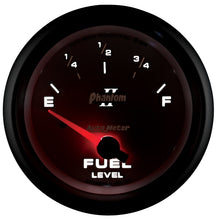 Load image into Gallery viewer, AutoMeter Gauge Fuel Level 2-5/8in. 240 Ohm(e) to 33 Ohm(f) Elec Phantom II
