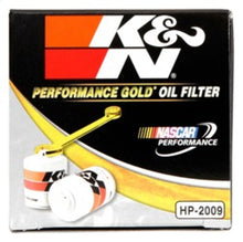 Load image into Gallery viewer, K&amp;N 03-05 Neon SRT-4 / Lotus Elise Performance Gold Oil Filter

