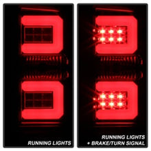 Load image into Gallery viewer, Spyder Chevy Silverado 2016-2017 Light Bar LED Tail Lights - Smoke ALT-YD-CS16-LED-SM
