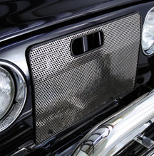 Load image into Gallery viewer, Rugged Ridge 97-06 Jeep Wrangler Stainless Steel Radiator Bug Shield

