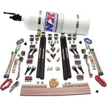 Load image into Gallery viewer, Nitrous Express SX2 Dual Stage/Alcohol 8 Solenoid Nitrous Kit (200-1200HP) w/Composite Bottle
