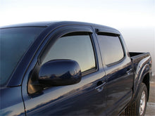 Load image into Gallery viewer, Stampede 2005-2019 Toyota Tacoma Crew Cab Pickup Tape-Onz Sidewind Deflector 4pc - Smoke
