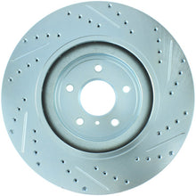 Load image into Gallery viewer, StopTech Select Sport Sport Nissan Slotted and Drilled Front Right Rotor
