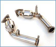 Load image into Gallery viewer, Invidia 09+ Nissan 370Z / Infiniti G37 60mm High Flow Cat w/ Bracket
