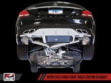 Load image into Gallery viewer, AWE Tuning Mercedes-Benz W205 C450 AMG / C400 Track Edition Exhaust
