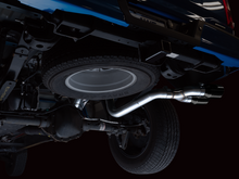 Load image into Gallery viewer, AWE 0FG 21+ Ford F150 Dual Side Exit Cat-Back Exhaust - 4.5in Diamond Black Tips
