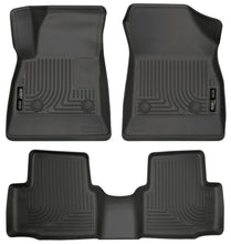 Load image into Gallery viewer, Husky Liners 2016-2017 Chevrolet Cruze WeatherBeater Combo Floor Liners - Black
