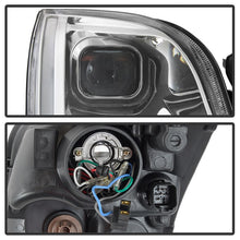 Load image into Gallery viewer, xTune 06-09 Ford Fusion Light Bar DRL Projector Headlights - Chrome (PRO-JH-FFU06-LB-C)
