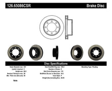 Load image into Gallery viewer, StopTech Power Slot 00-05 Ford Excursion / 99-04 F250/F350 Front Right Slotted CRYO Brake Rotor
