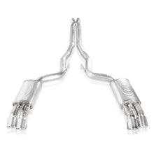 Load image into Gallery viewer, Stainless Works 18+ Ford Mustang GT Redline Cat-Back Performance Connect X-Pipe w/ Active Valves
