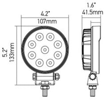 Load image into Gallery viewer, Hella ValueFit Work Light 5RD 1.0 LED MV LR LT
