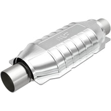 Load image into Gallery viewer, MagnaFlow Conv Universal 2.25in Inlet 2.25in Outlet 16in Length 6.375in Width
