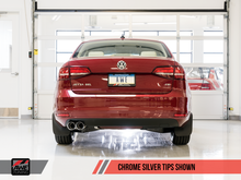 Load image into Gallery viewer, AWE Tuning Mk6 GLI 2.0T - Mk6 Jetta 1.8T Track Edition Exhaust - Polished Silver Tips
