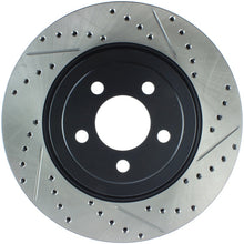 Load image into Gallery viewer, StopTech 05-09 Chrysler 300 (5.7L V8 exc SRT-8) Front Left Slotted &amp; Drilled Rotor
