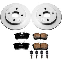 Load image into Gallery viewer, Power Stop 14-19 Ford Fiesta Rear Z17 Evolution Geomet Coated Brake Kit
