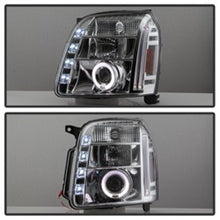 Load image into Gallery viewer, Spyder GMC Yukon 07-14/GMC Yukon XL 07-14 Projector Headlights LED Halo LED Chrome PRO-YD-GY07-HL-C
