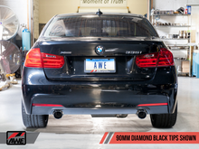 Load image into Gallery viewer, AWE Tuning BMW F3X 335i/435i Touring Edition Axle-Back Exhaust - Diamond Black Tips (90mm)
