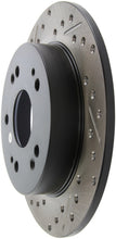 Load image into Gallery viewer, StopTech 06-09 Honda Civic Ex/Si Slotted &amp; Drilled Right Rear Rotor
