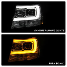 Load image into Gallery viewer, Spyder 07-14 Chevy Suburban/Tahoe V2 Projector Headlights LED Turn Sig Chrome PRO-YD-CSUB07V3-SB-C
