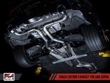 Load image into Gallery viewer, AWE Tuning 2020 Toyota Supra A90 Track Edition Exhaust - 5in Chrome Silver Tips
