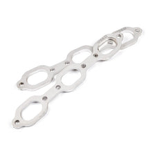 Load image into Gallery viewer, Stainless Works Mopar 3.5L V6 Flat Oval Port Header 304SS Exhaust Flanges 1-5/8in Primaries
