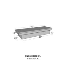 Load image into Gallery viewer, Westin/Brute Full Lid Full Size Step Side &amp; Down Size Shallow Depth - Aluminum
