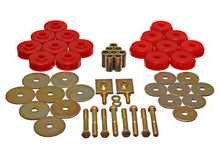 Load image into Gallery viewer, Energy Suspension Body Mount Set Exc. Cconvertible - Red
