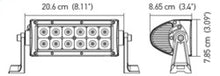 Load image into Gallery viewer, Hella Value Fit Sport 8in Light - 36W Dual Row Flood Beam - LED
