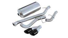 Load image into Gallery viewer, Corsa 02-06 Chevrolet Tahoe 5.3L V8 3in Cat-Back Single Side w Twin 4in Black Pro-Series Tips
