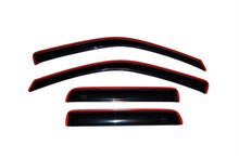 Load image into Gallery viewer, AVS 04-12 Chevy Colorado Crew Cab Ventvisor In-Channel Front &amp; Rear Window Deflectors 4pc - Smoke
