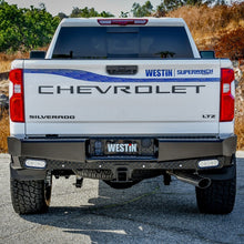 Load image into Gallery viewer, Westin 19-20 Chevy Silverado 1500 HDX Bandit Rear Bumper - Black
