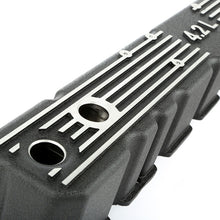 Load image into Gallery viewer, Omix Black Aluminum Valve Cover Kit 4.2L 81-86 CJ
