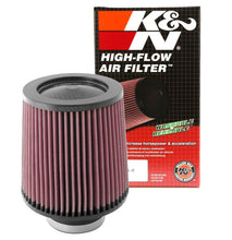 Load image into Gallery viewer, K&amp;N Round Tapered Universal Air Filter 3 inch Flange 6 inch Base 5 inch Top 6 inch Height
