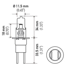 Load image into Gallery viewer, Hella Bulb H3C 12V 55W Xen Pure Ylw Xy (2)
