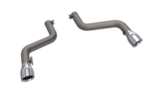 Load image into Gallery viewer, QTP 16-18 Chevrolet Camaro SS 6.2L 304SS Eliminator Muffler Delete Axle Back Exhaust w/4.5in Tips
